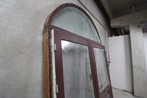 Dobbelt dør med buet overparti 194 x 278 cm